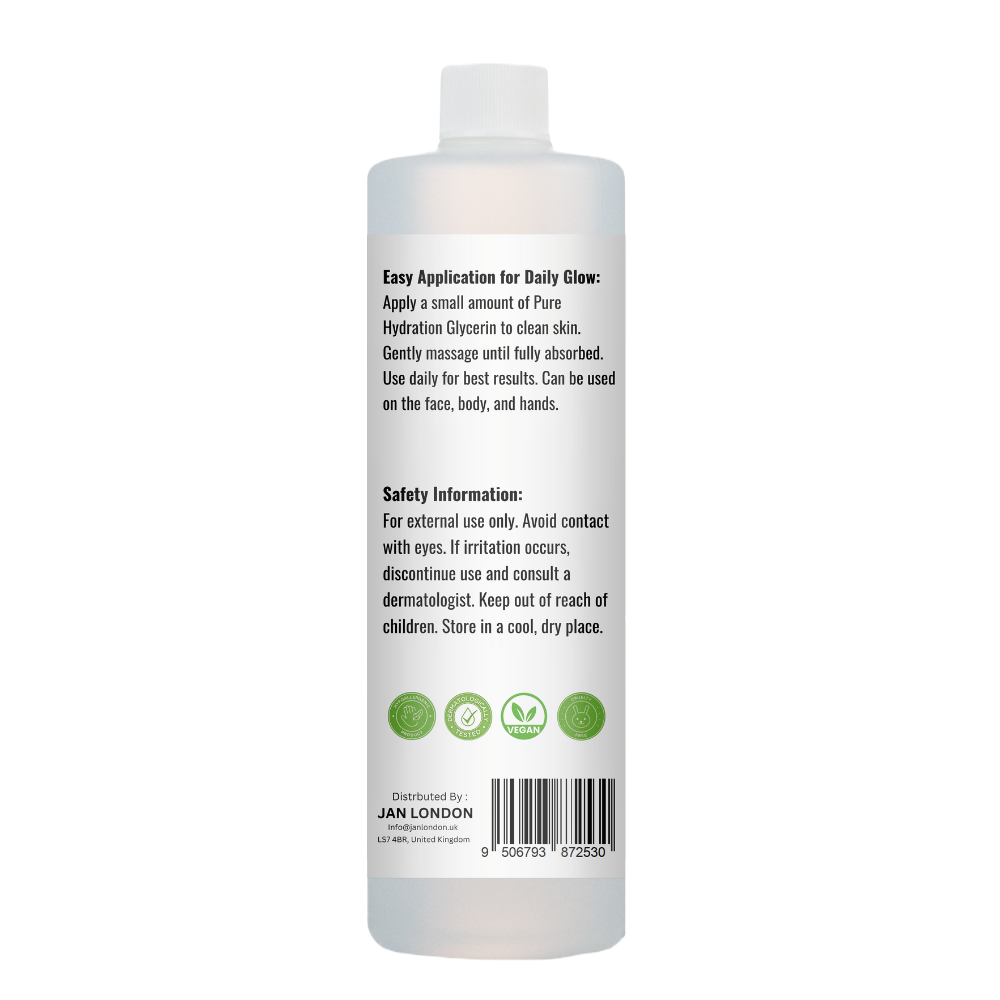 Jan London 100% Pure Glycerin Moisturizing Skin Nourishing Liquid