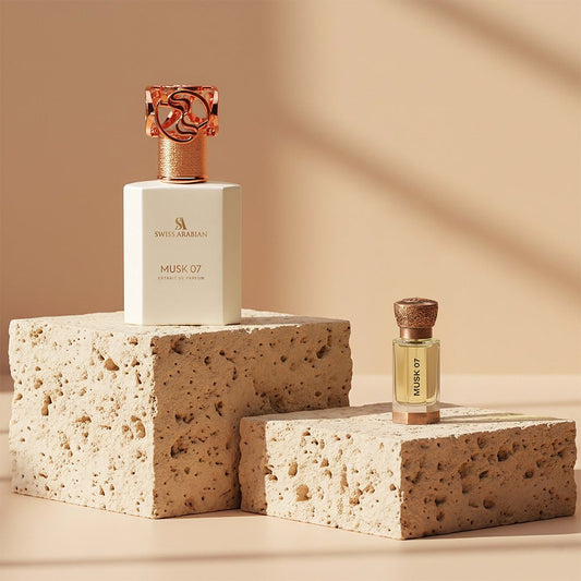 Swiss Arabian Musk 07 Luxury Perfume and Concentrated Oil Set