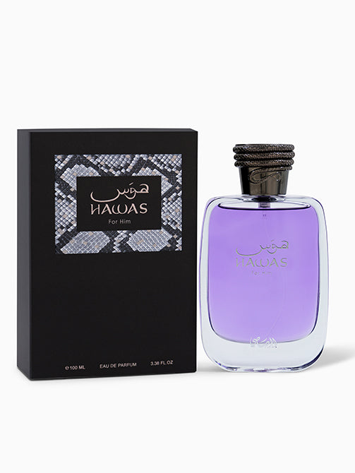 Rasasi Hawas For Him Aquatic Eau De Parfum 100ml Intense Mens Scent