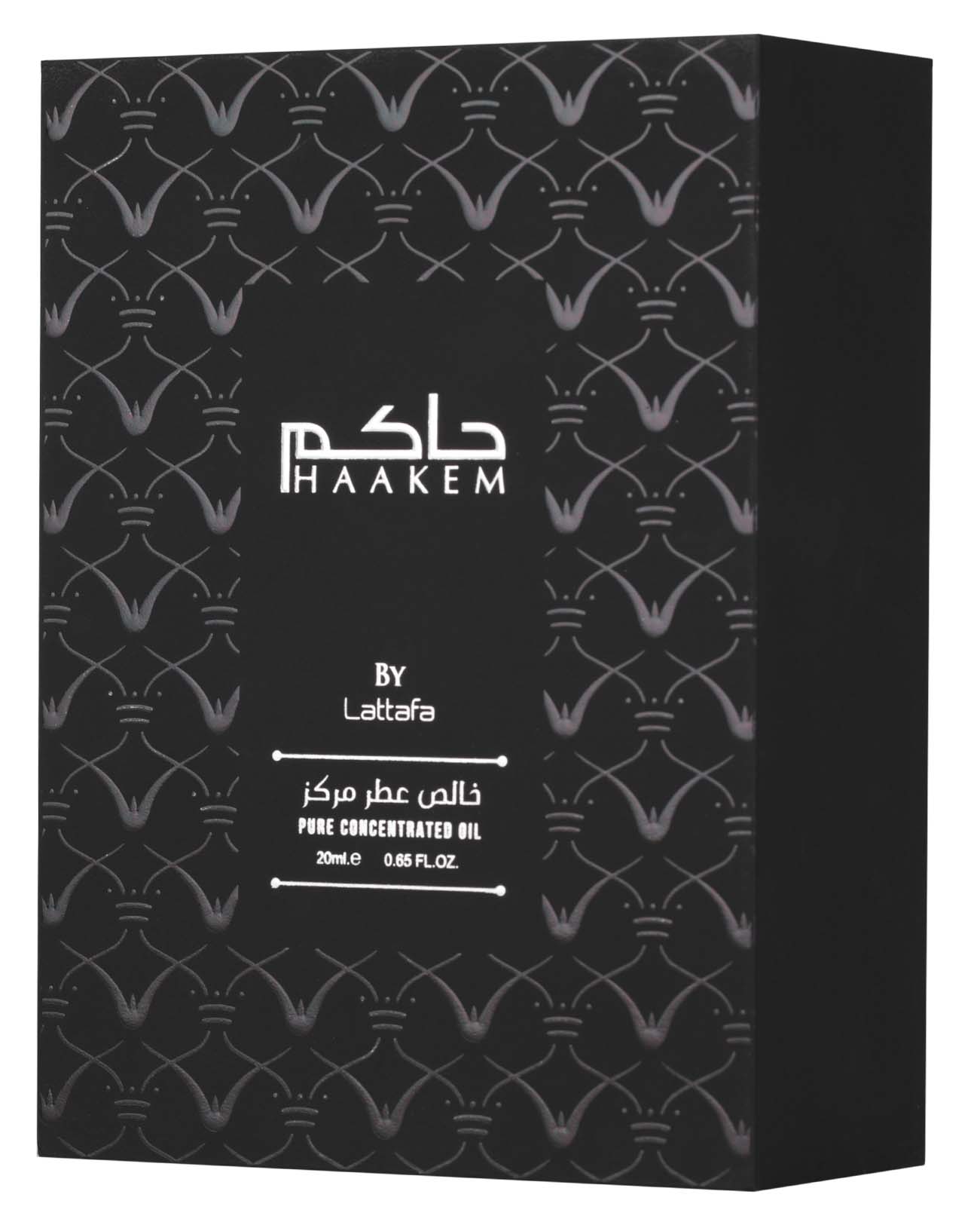 Lattafa Haakim Premium Concentrated Perfume Oil Long Lasting Attar 20ml