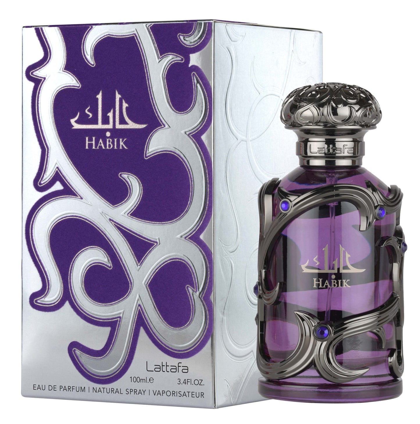 Lattafa Habik Violet Men Eau De Parfum 100ml Spray