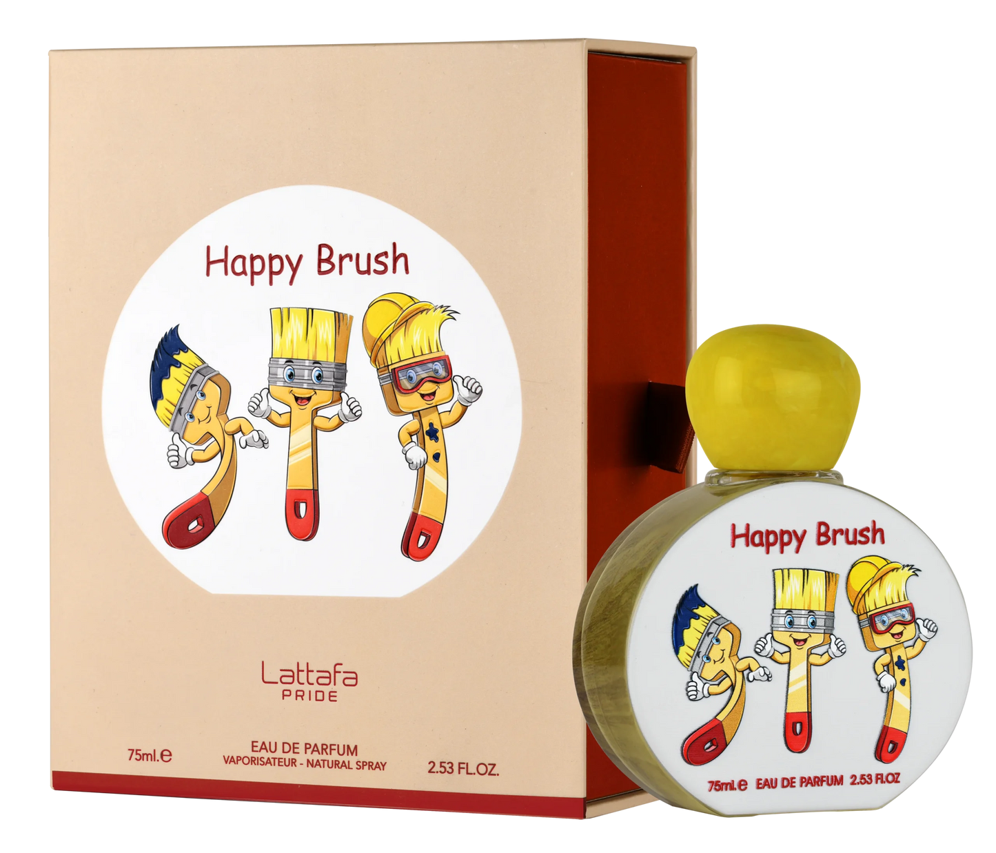 Lattafa Pride Kids Happy Brush Sweet Fruity Fragrance For Children