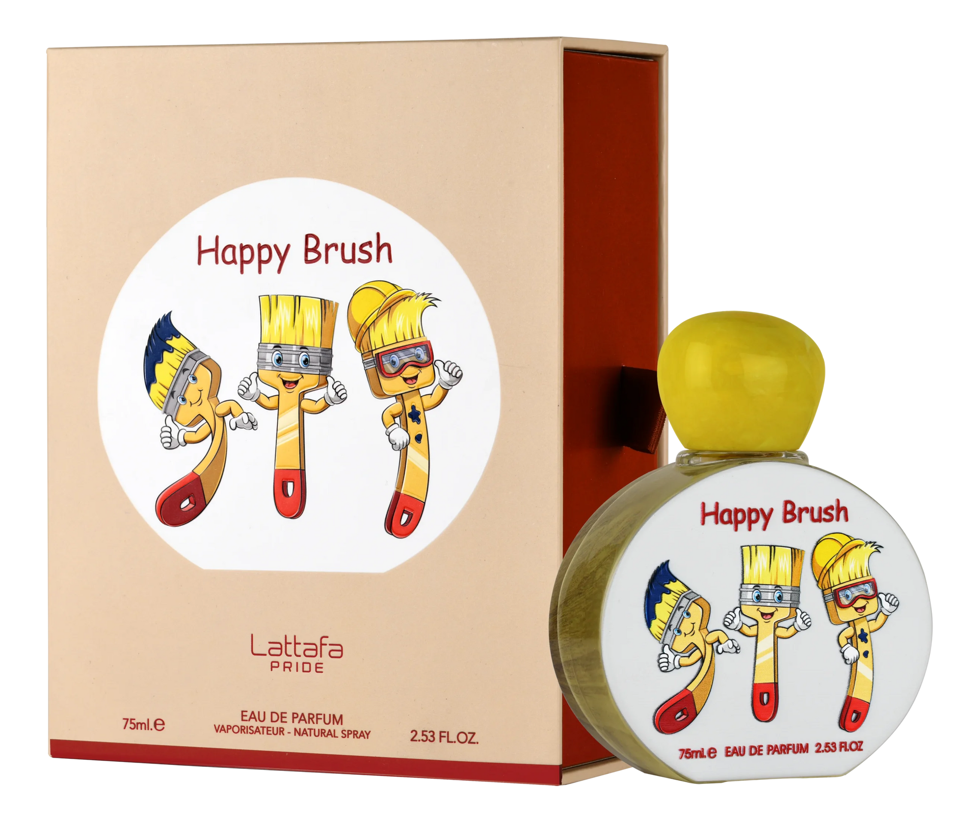 Lattafa Pride Kids Happy Brush Sweet Fruity Fragrance For Children