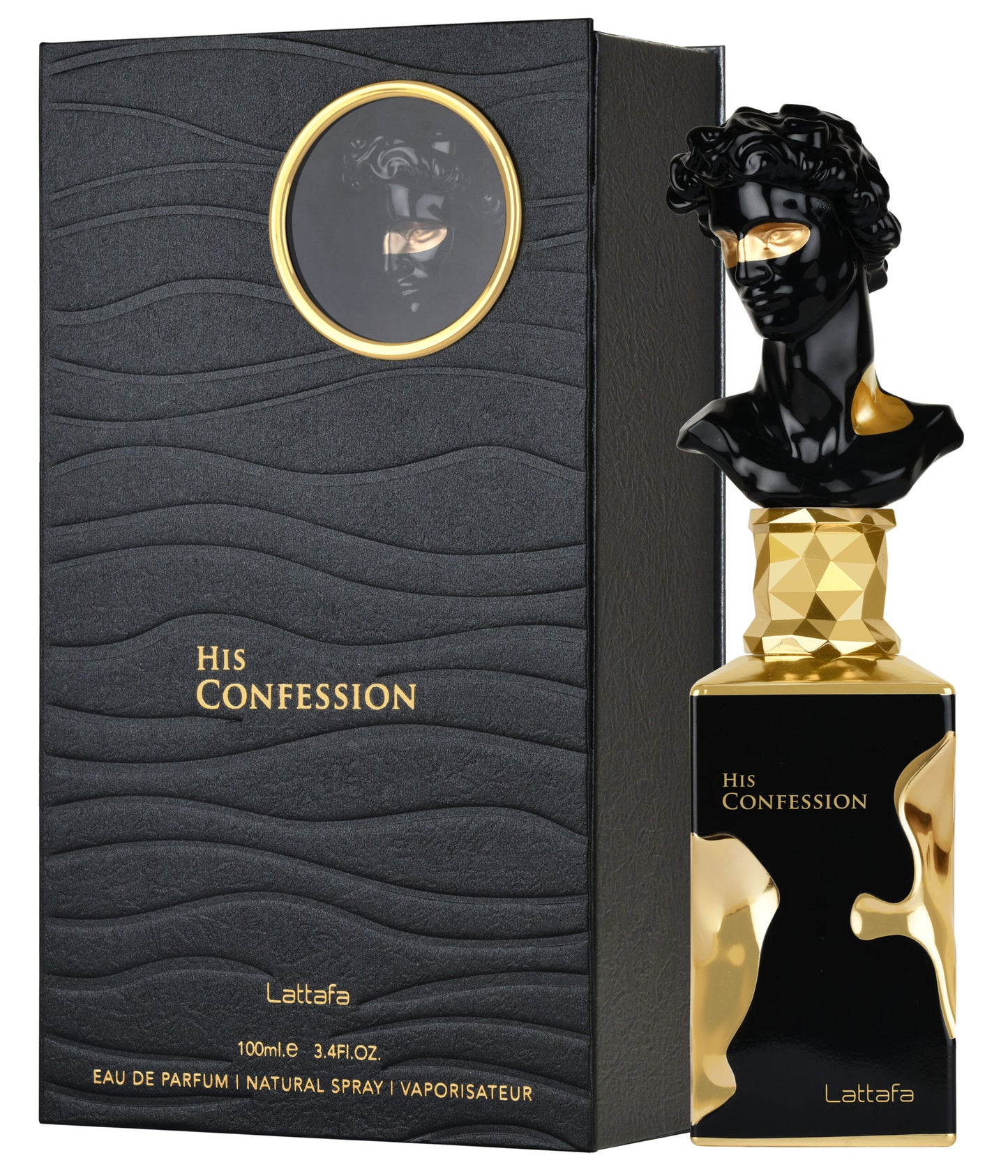 Lattafa His Confession Eau de Parfum 100ml Long Lasting Fragrance