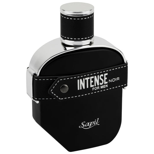 Sapil Intense Noir Men's Aromatic Amber Citrus Leather Perfume