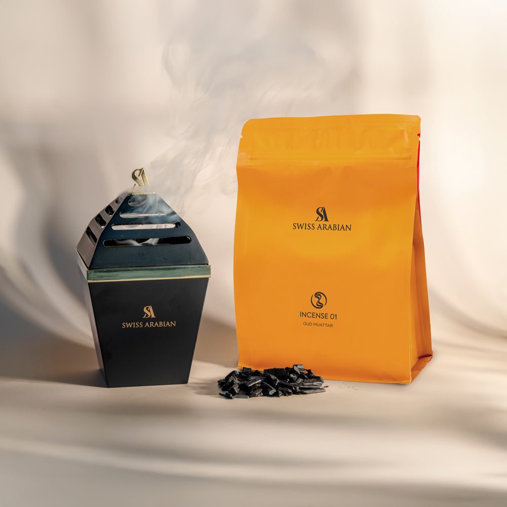 Swiss Arabian Muattar Incense 01 Luxury Oud Fragrance Home Scents