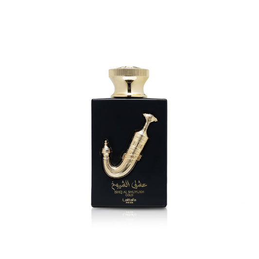 Lattafa Pride Ishq Al Shuyukh Gold Suede and Caramel Perfume