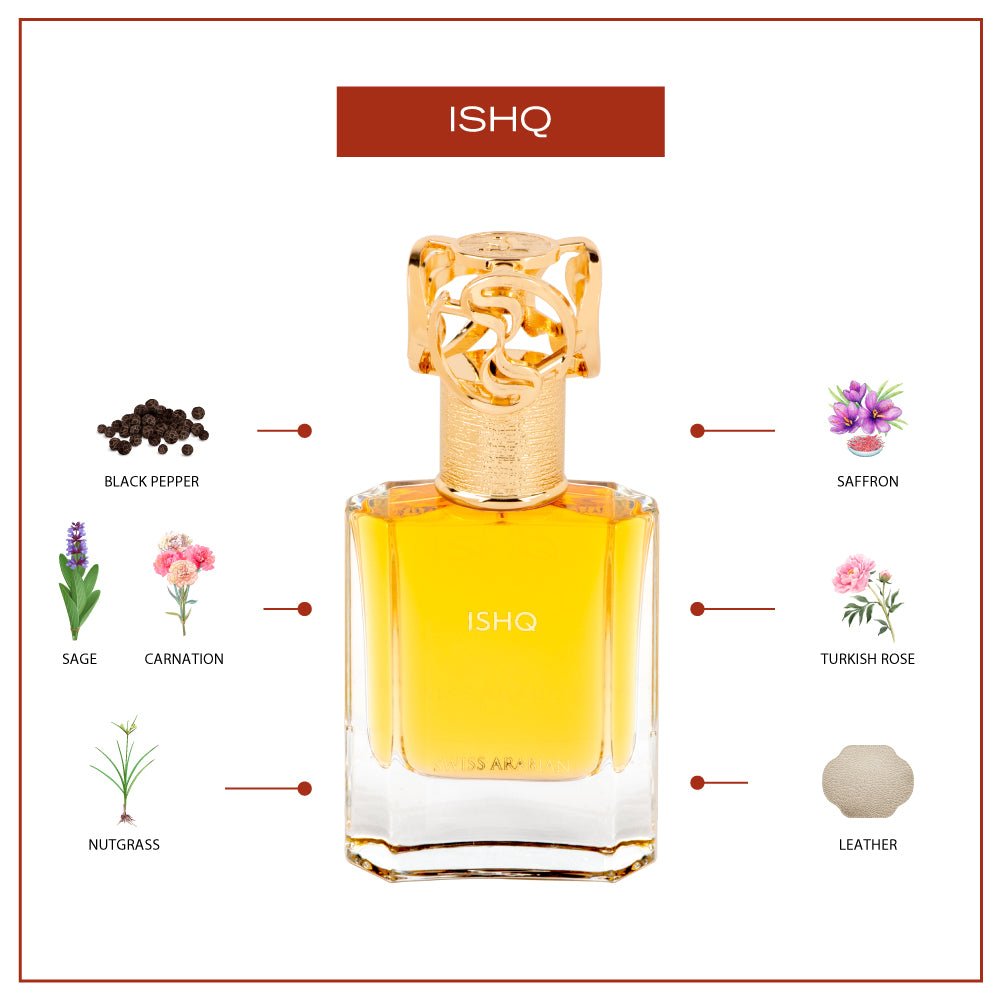 Swiss Arabian ISHQ Oriental Spicy Woody Eau De Parfum 50ml