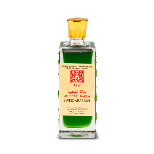 Swiss Arabian Jannet El Naeem Concentrated Perfume Oil Long Lasting Fragrance