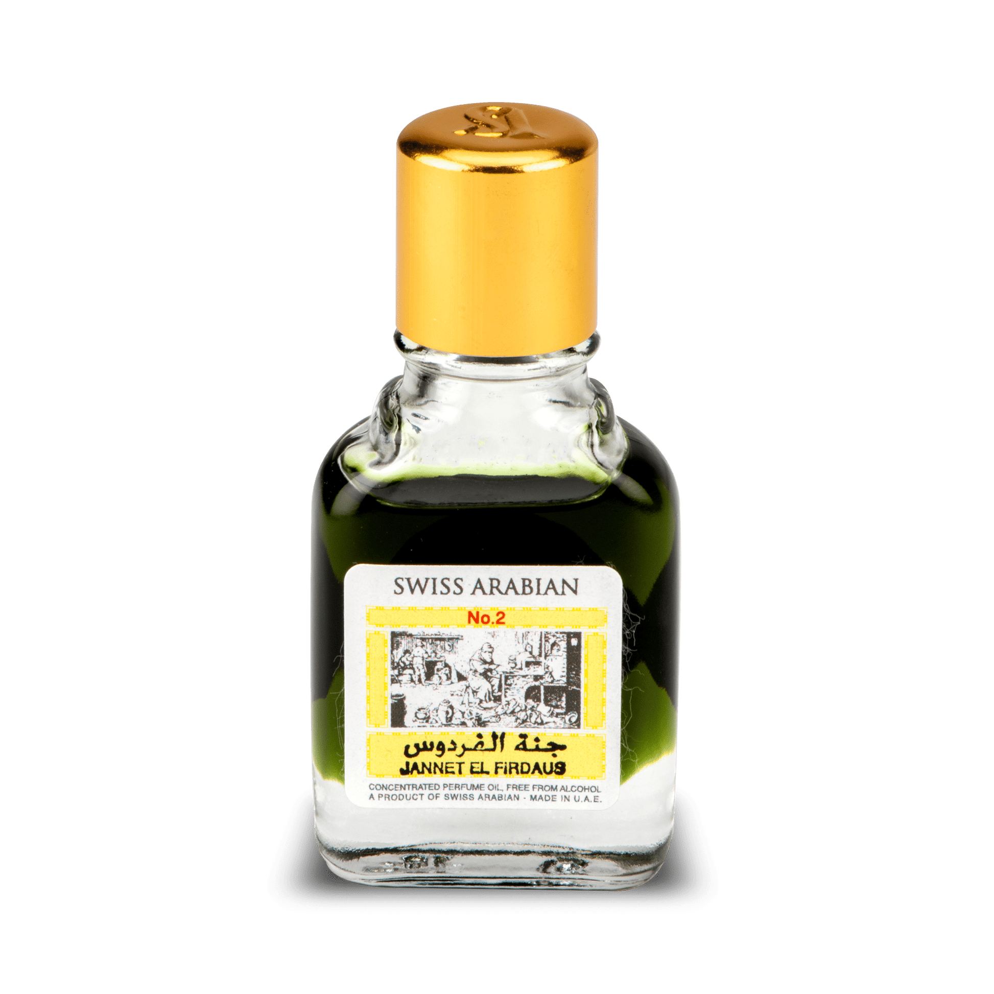 Swiss Arabian Jannet El Firdaus Concentrated Perfume Oil Floral Fragrance