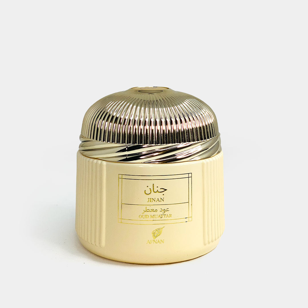 Afnan Oud Muattar Jinan Luxury Home Incense Saffron Sandalwood