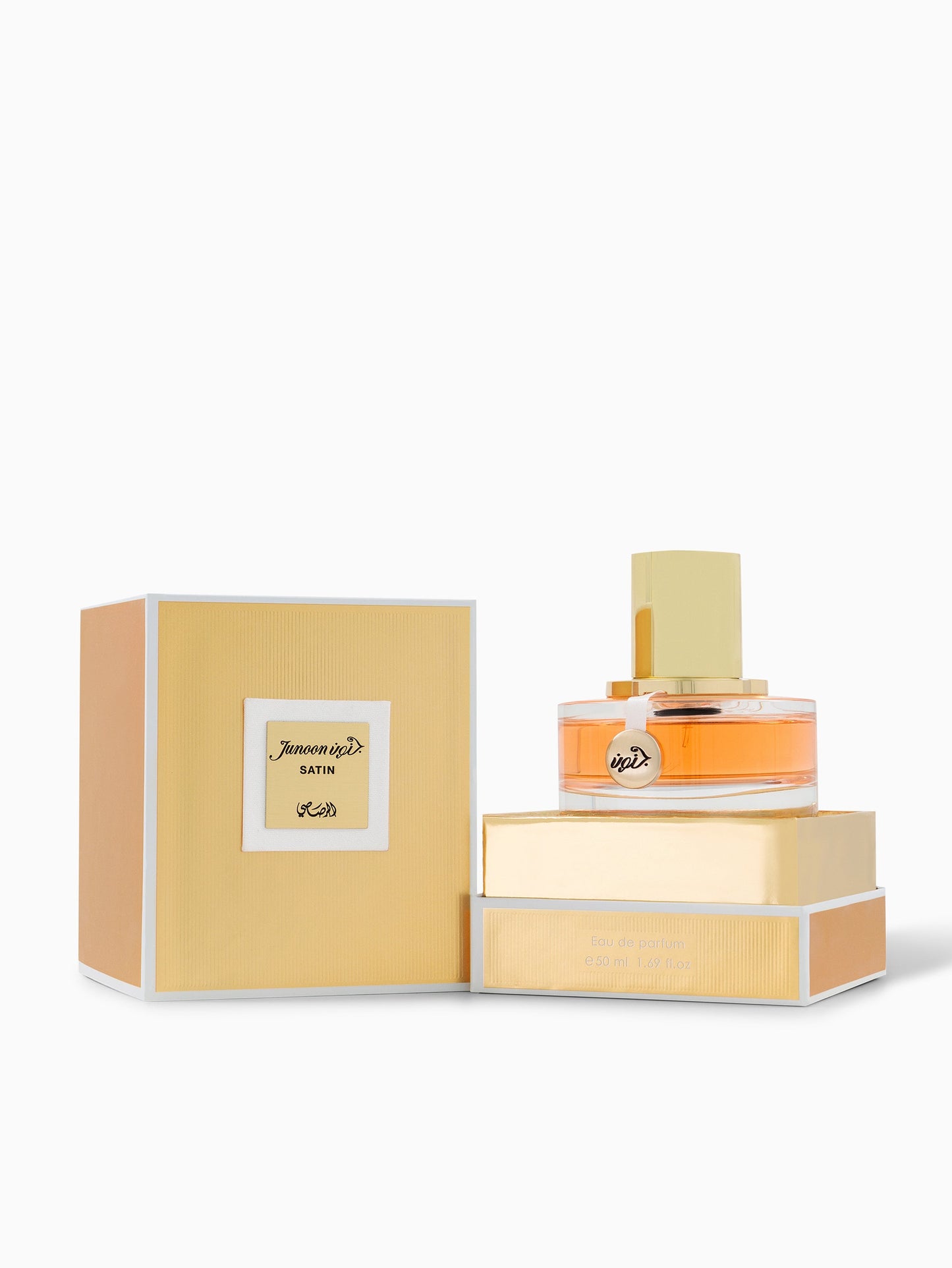Rasasi Junoon Satin Pour Femme Luxury Floral Spray for Women