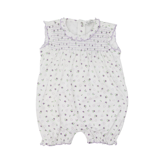Kissy Kissy Baby Girls Lilac Sweet Heart Sleeveless Play Suit