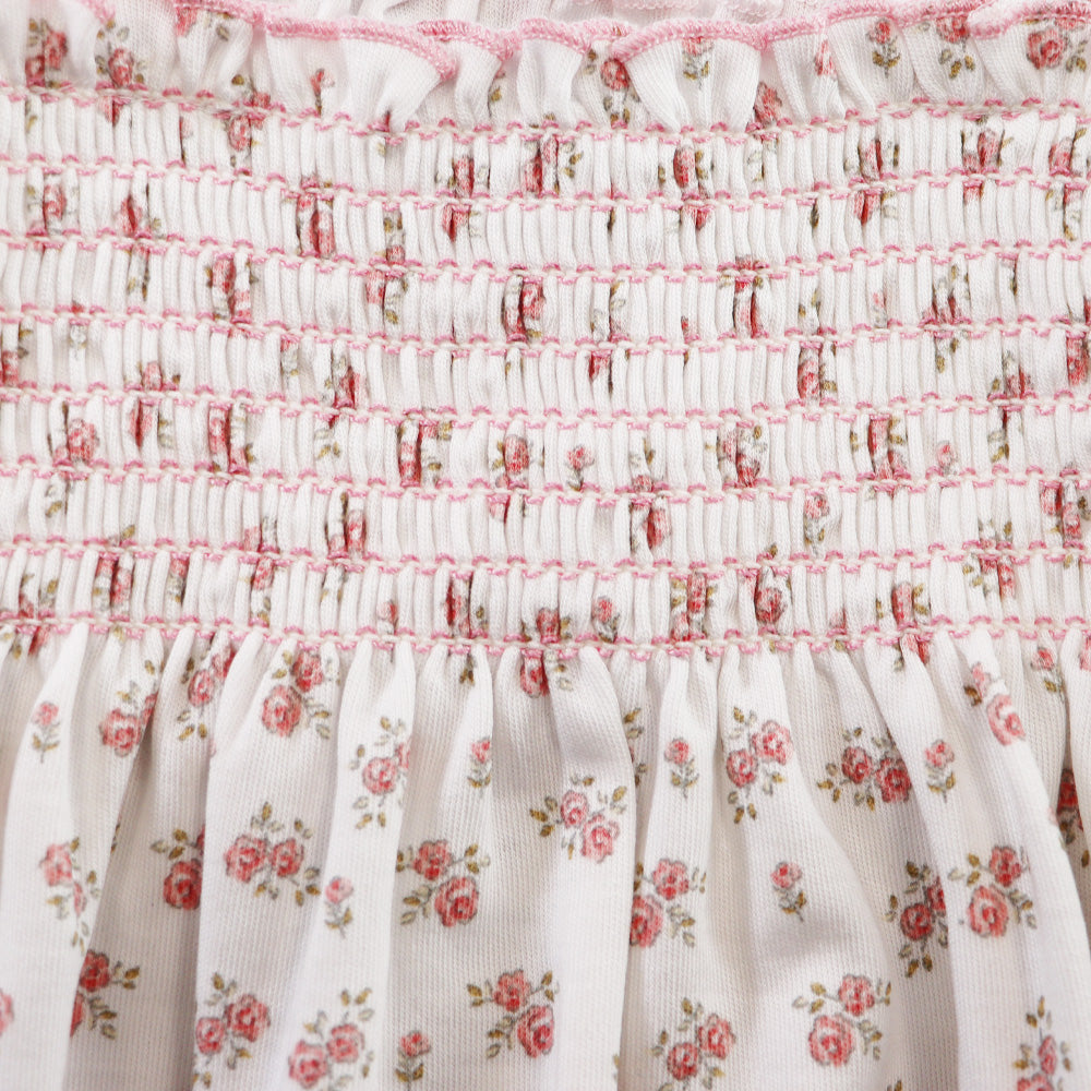 Kissy Kissy Sweetest Treasures Pima Cotton Baby Girl Bubble Romper