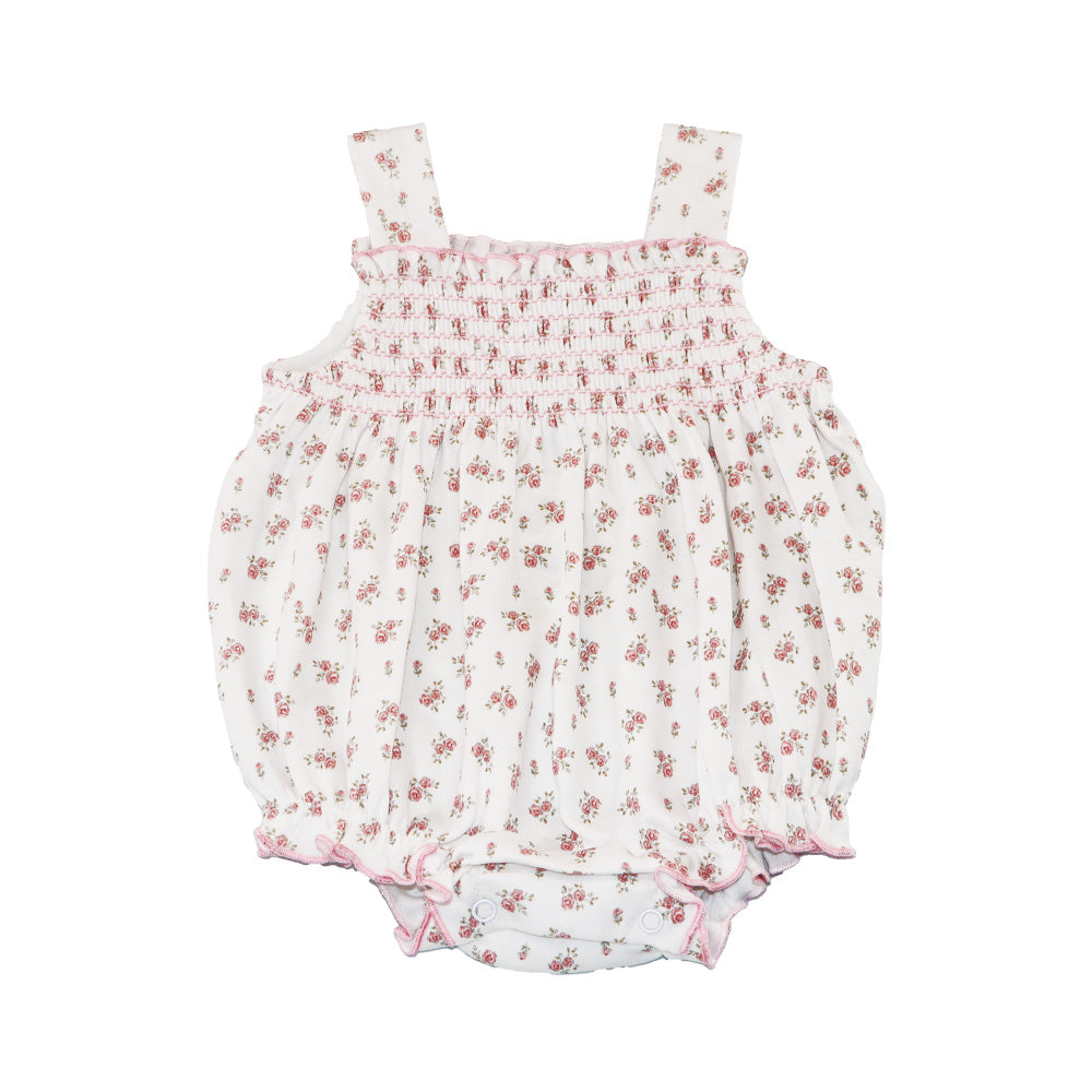 Kissy Kissy Sweetest Treasures Pima Cotton Baby Girl Bubble Romper