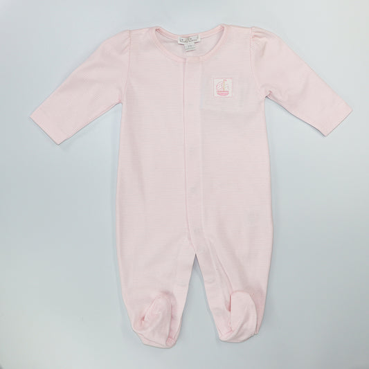 Kissy Kissy Sailor Delight Pima Cotton Baby Footie Pajama