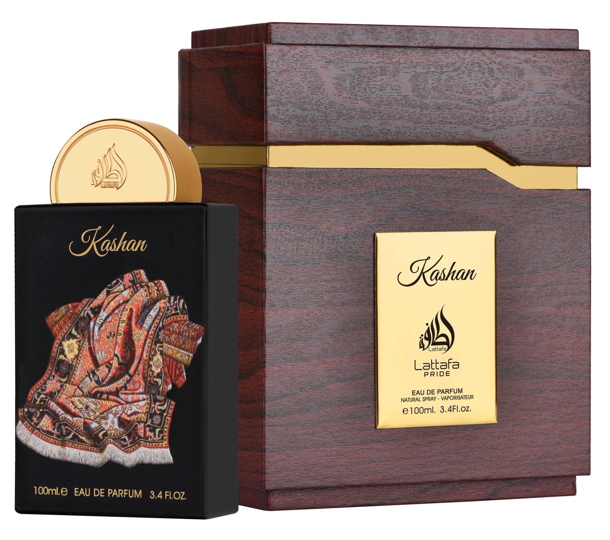 Lattafa Pride Kashan Eau De Parfum Spicy Woody Fragrance 100ml