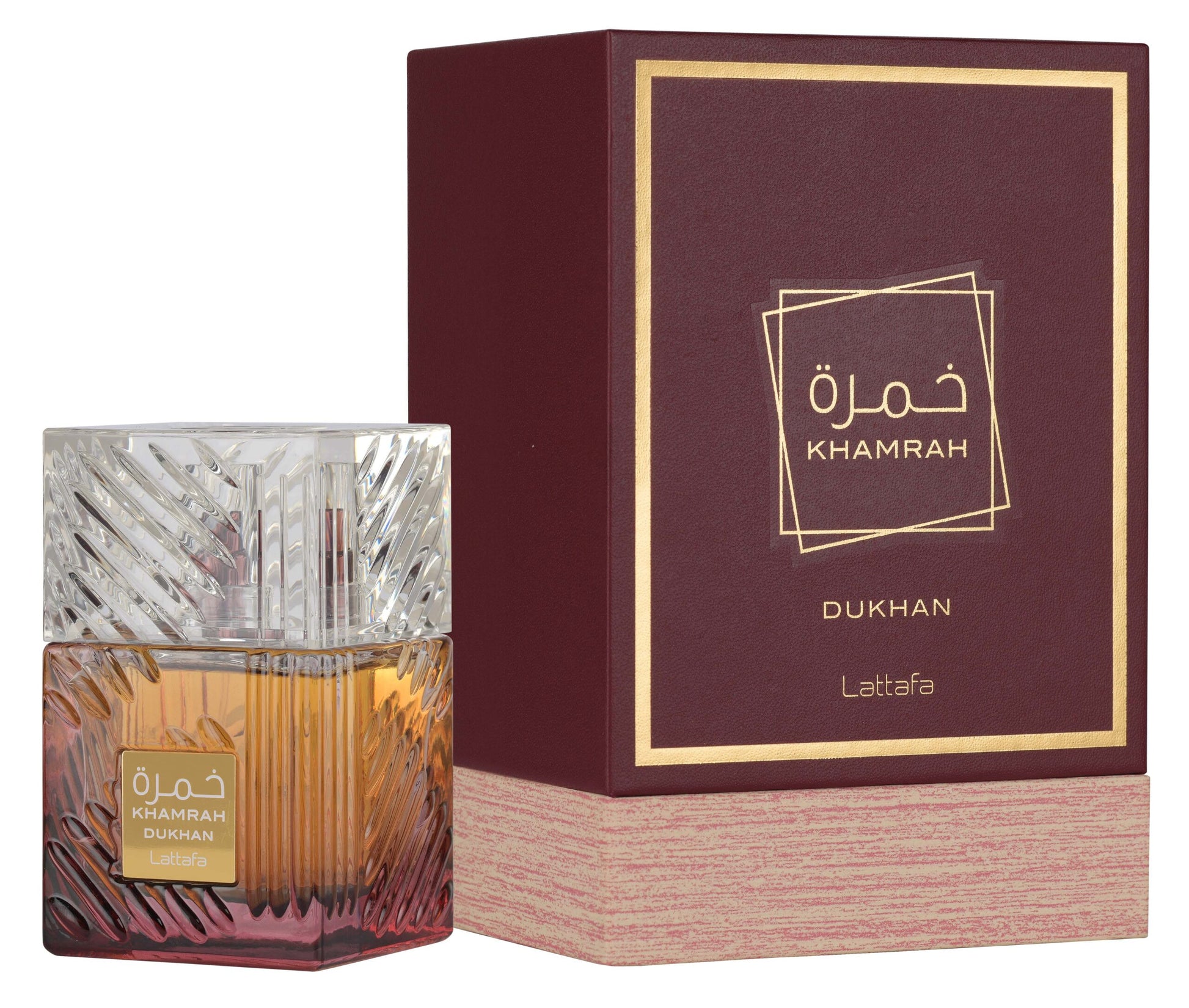 Lattafa Khamrah Dukhan Eau De Parfum 100ml Spicy Smoky Unisex Scent
