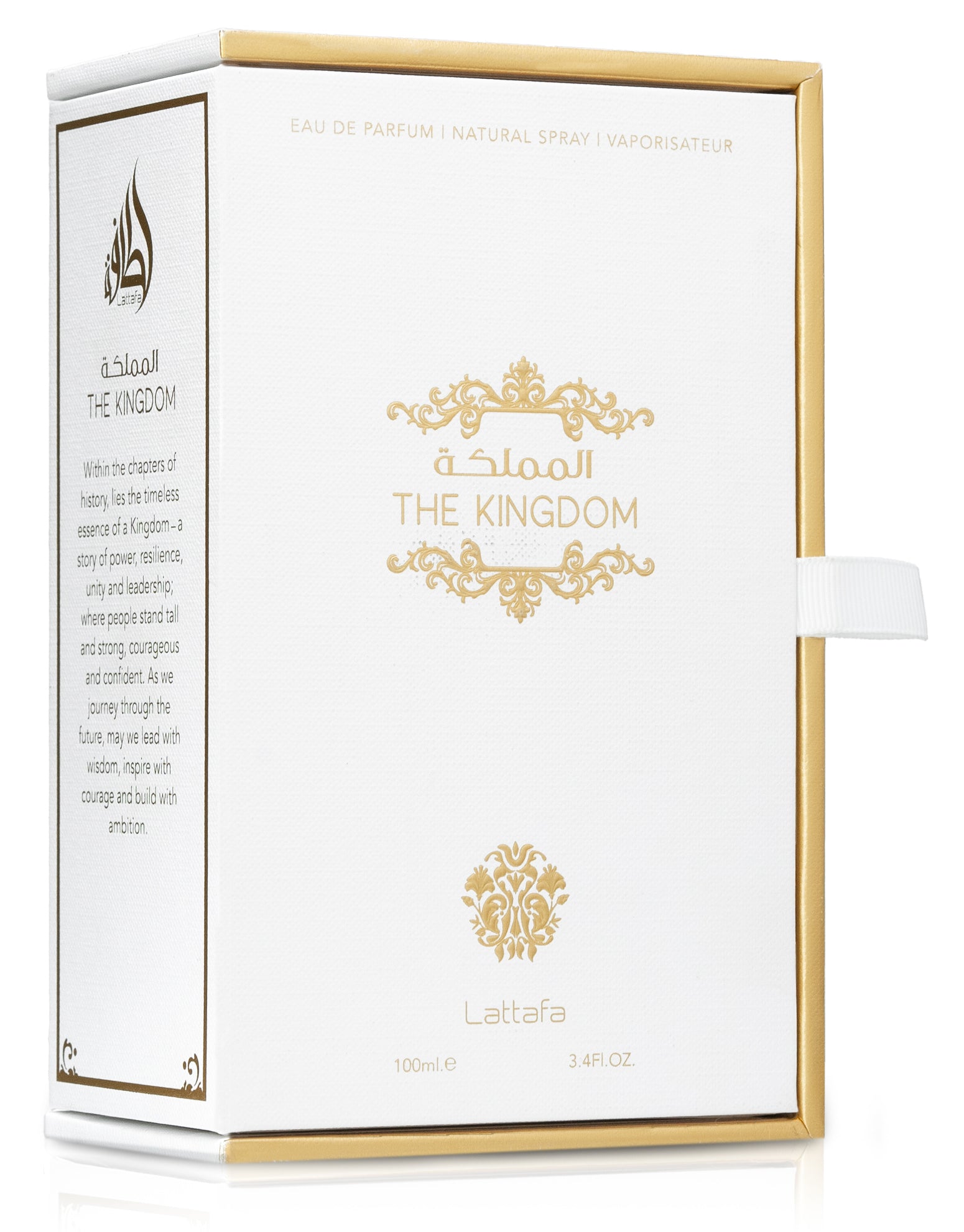 Lattafa Kingdom Men Eau De Parfum 100ml Long Lasting Spray