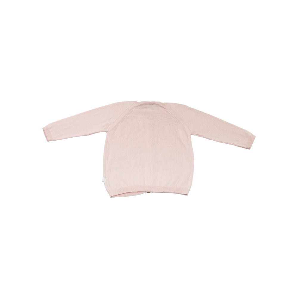 Les Enfantines Coc Cardigan Saffron Soft Knit Kids Sweater