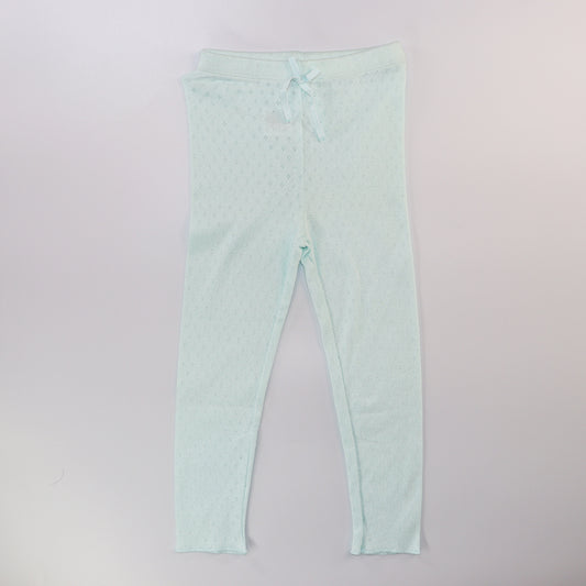 Les Enfantines Kids PHQ Aqua Green Soft Cotton Everyday Leggings