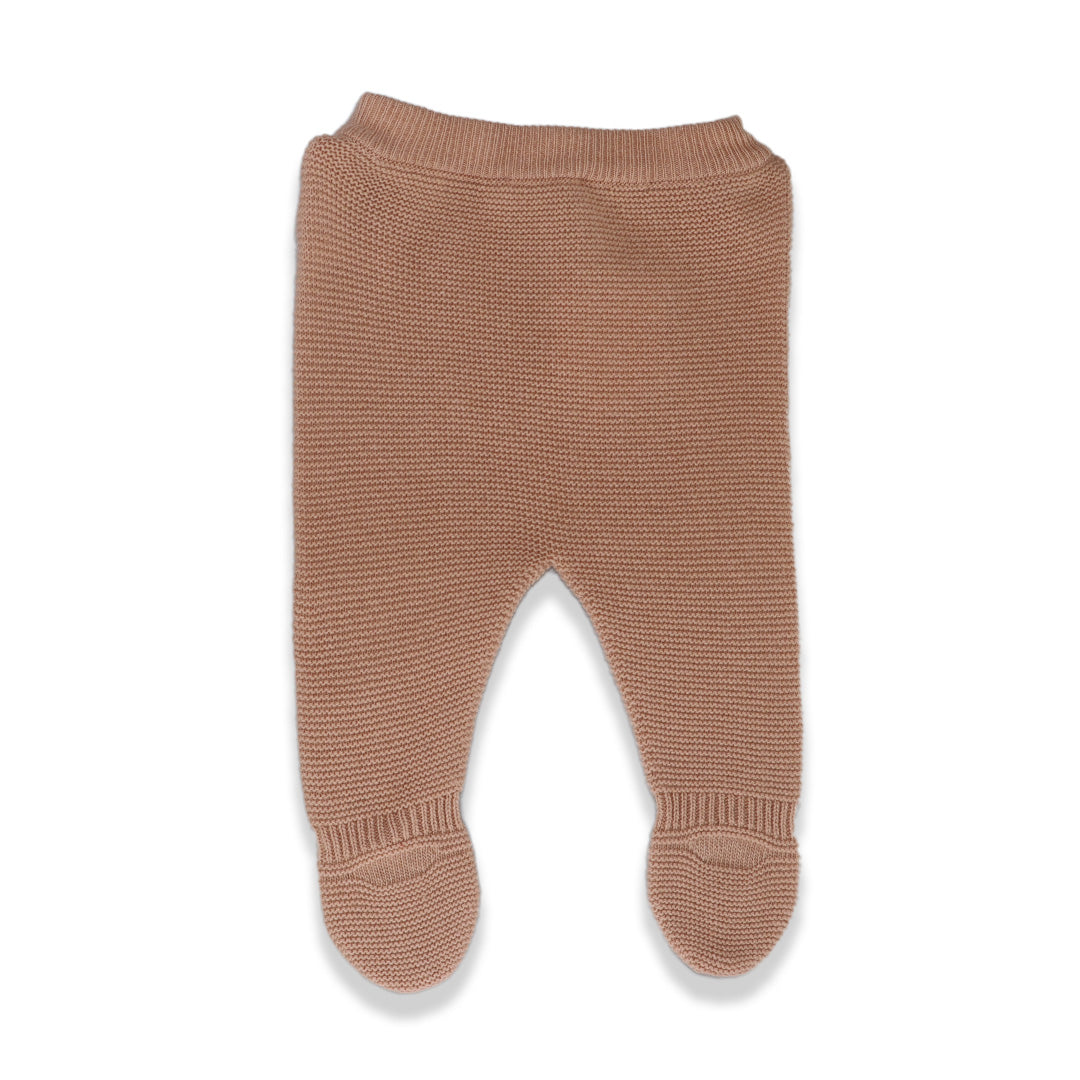 Les Enfantines Lucio Baby Pink Cotton Trousers for Infants