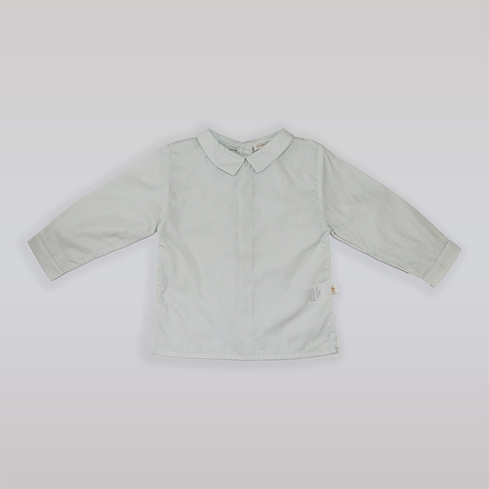 Les Enfantines Calao Sky Checks Cotton Blouse for Toddlers