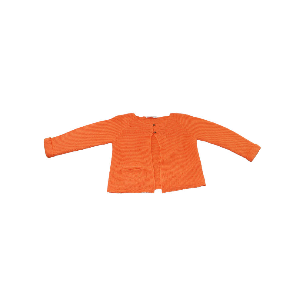 Les Enfantines Luciole Mandaran Soft Knit Button Up Toddler Cardigan