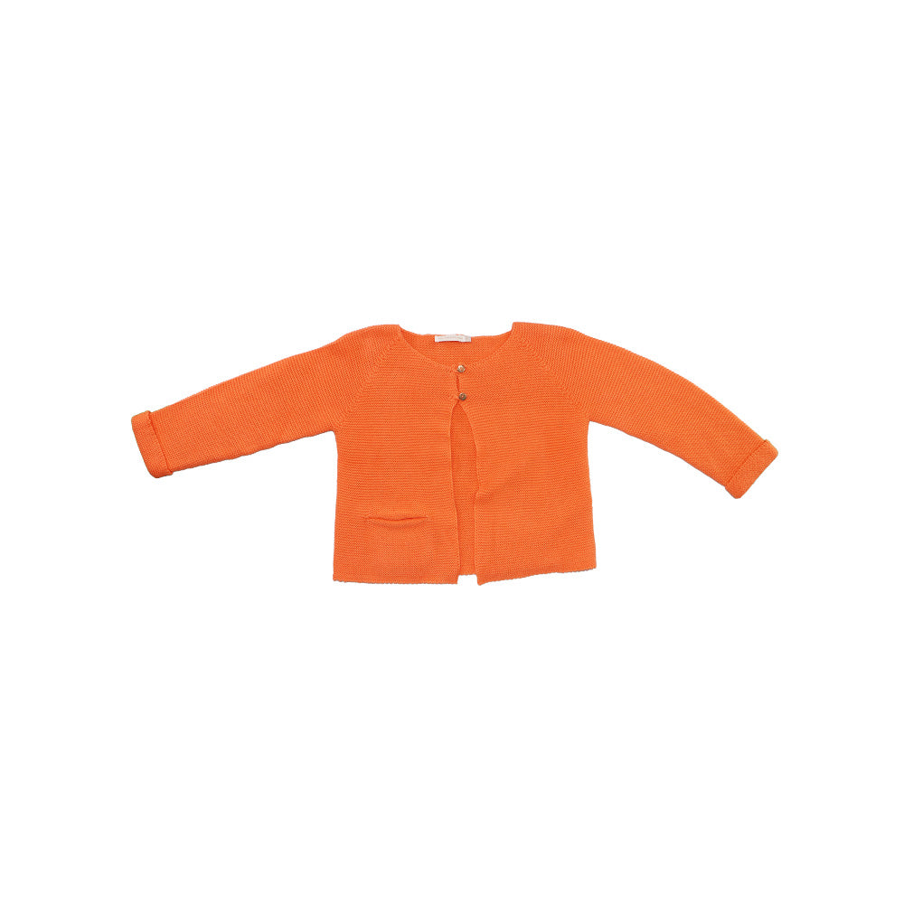 Les Enfantines Luciole Mandaran Soft Knit Button Up Toddler Cardigan
