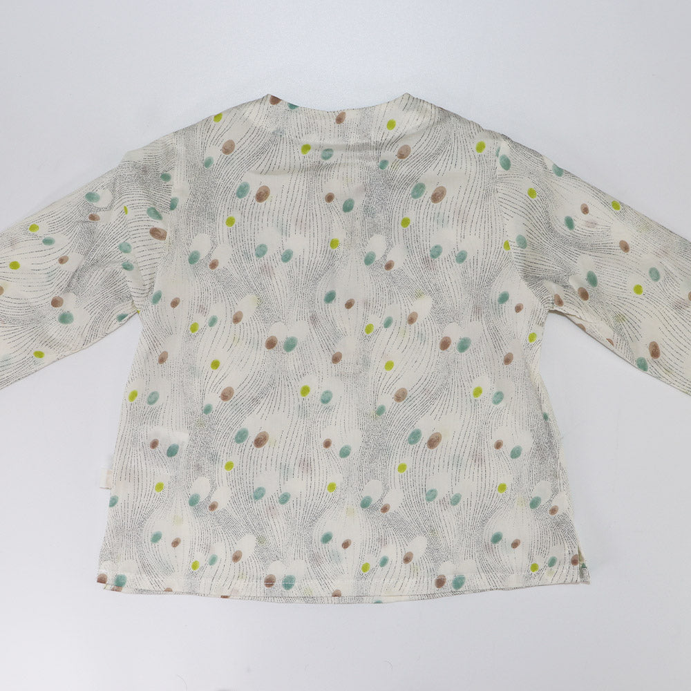 Les Enfantines Toddler Girl Bourdon Blouse Floral Liberty Print Top
