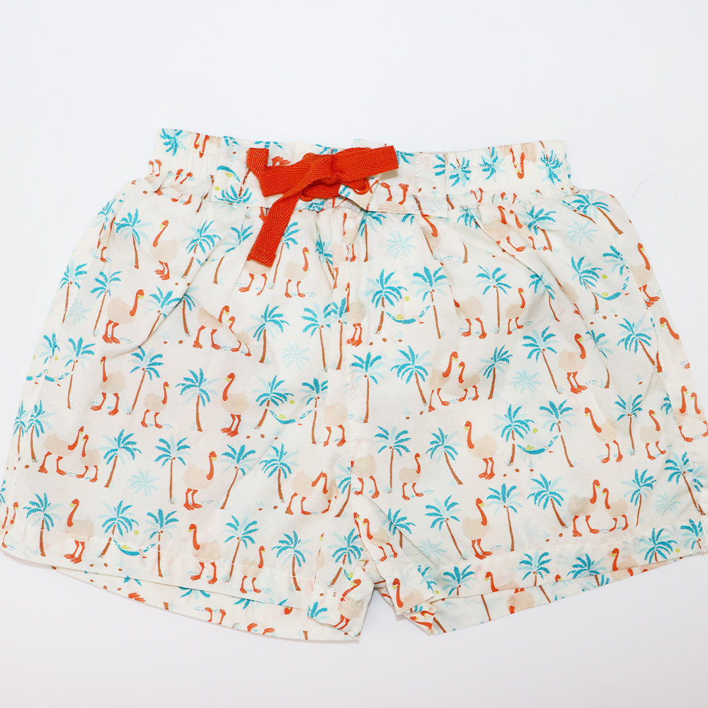 Les Enfantines Dindon Dakar Patterned One Piece Infant Swimsuit