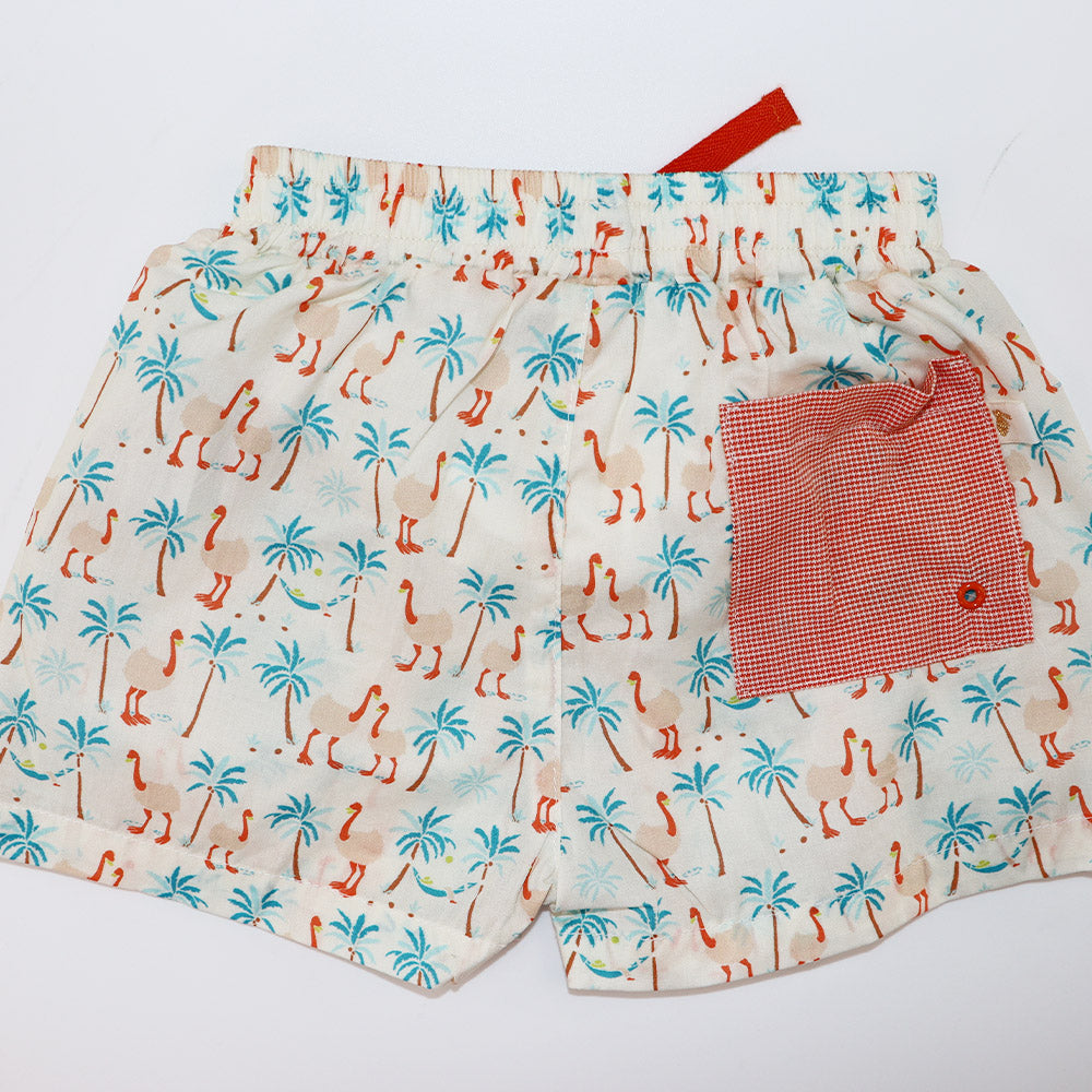 Les Enfantines Dindo Jahkra Baby Swimsuit with Ruffle Detail