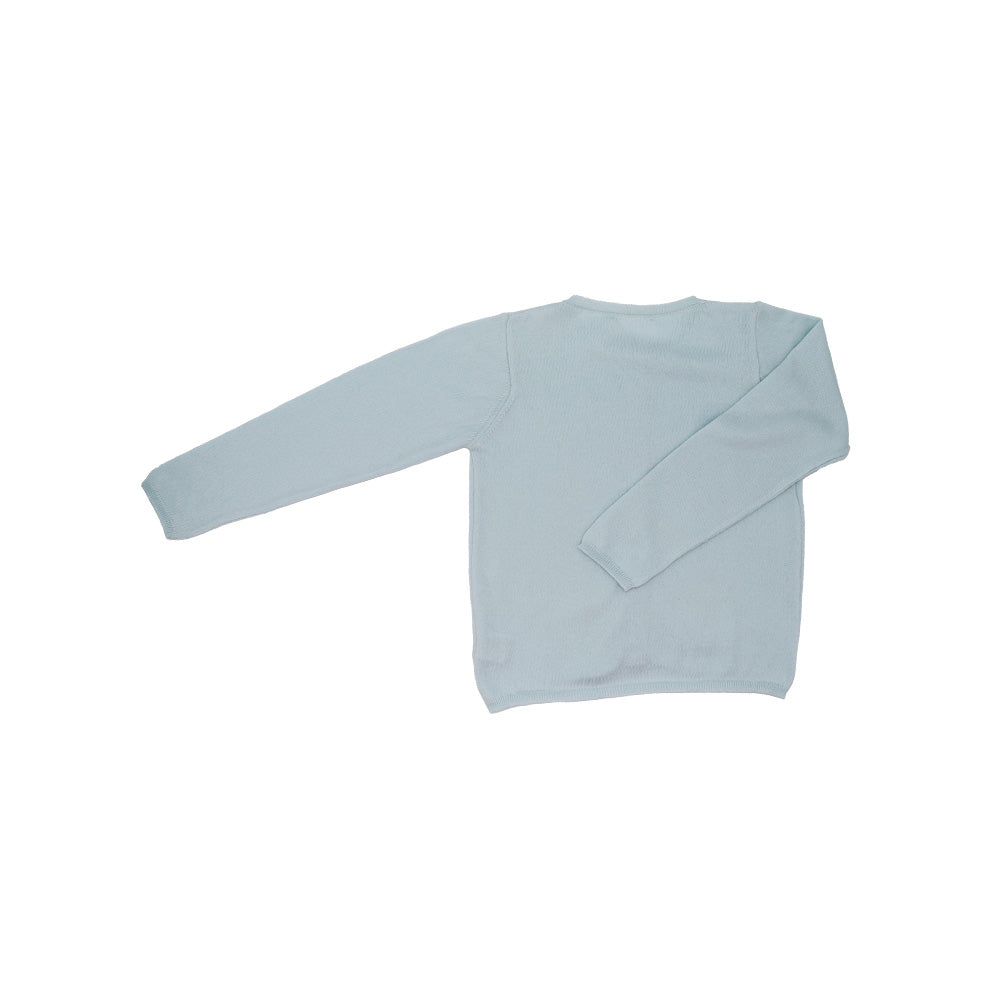 Les Enfantines Sky Blue Coccinelle Cotton Polo Shirt for Boys