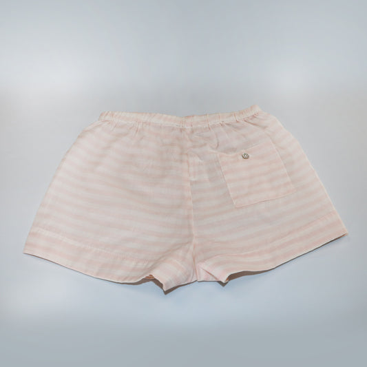 Les Enfantines Colibri Pink Striped Toddler Top for 18 Months