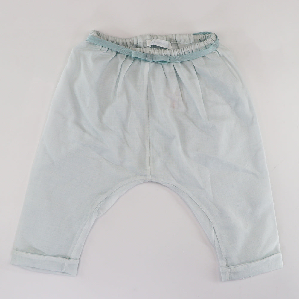 Les Enfantines Sky Blue Herisson Hedgehog Cotton Baby Romper