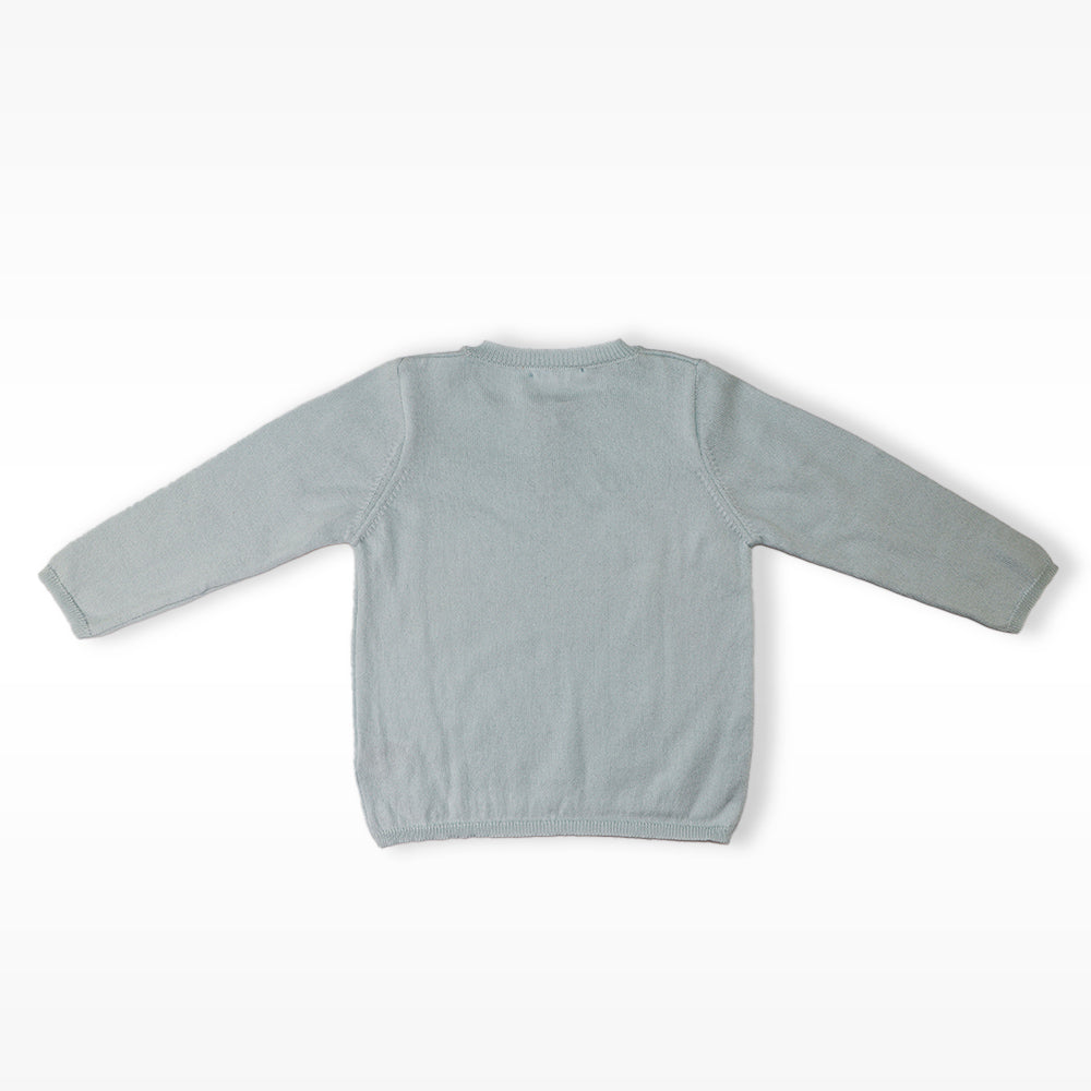 Premium Sky Blue Les Enfantines Lievre Long Sleeve Toddler Top
