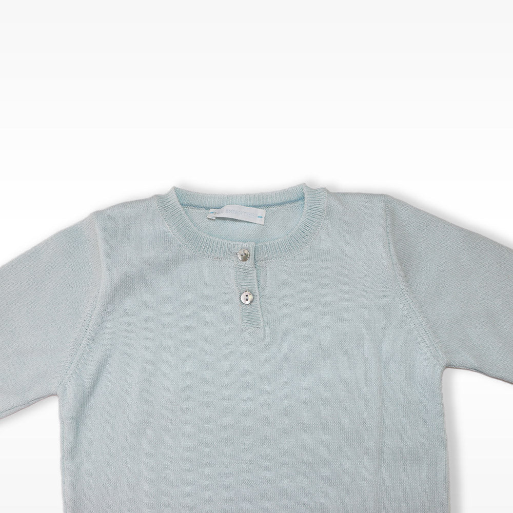 Premium Sky Blue Les Enfantines Lievre Long Sleeve Toddler Top