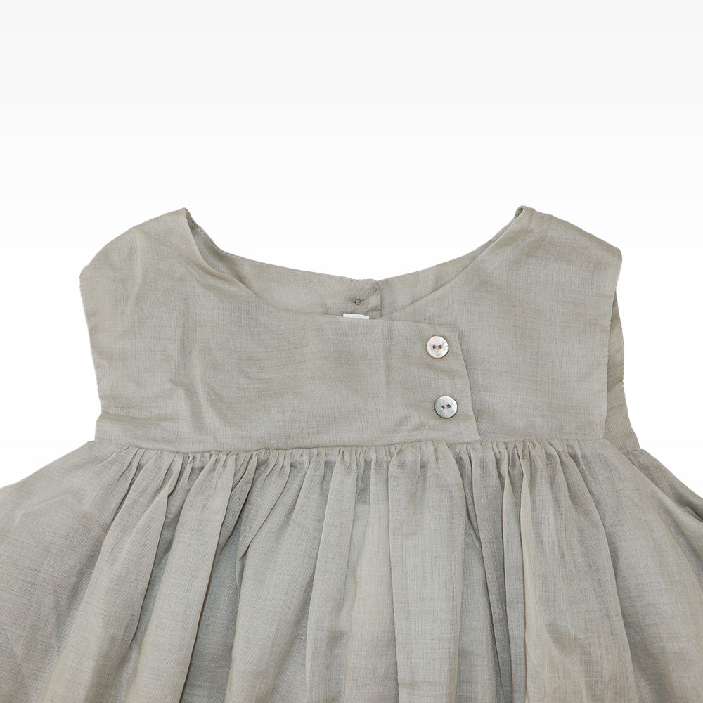 Les Enfantines Poule Mist Kaki Braid Stylish Baby Clothing Set