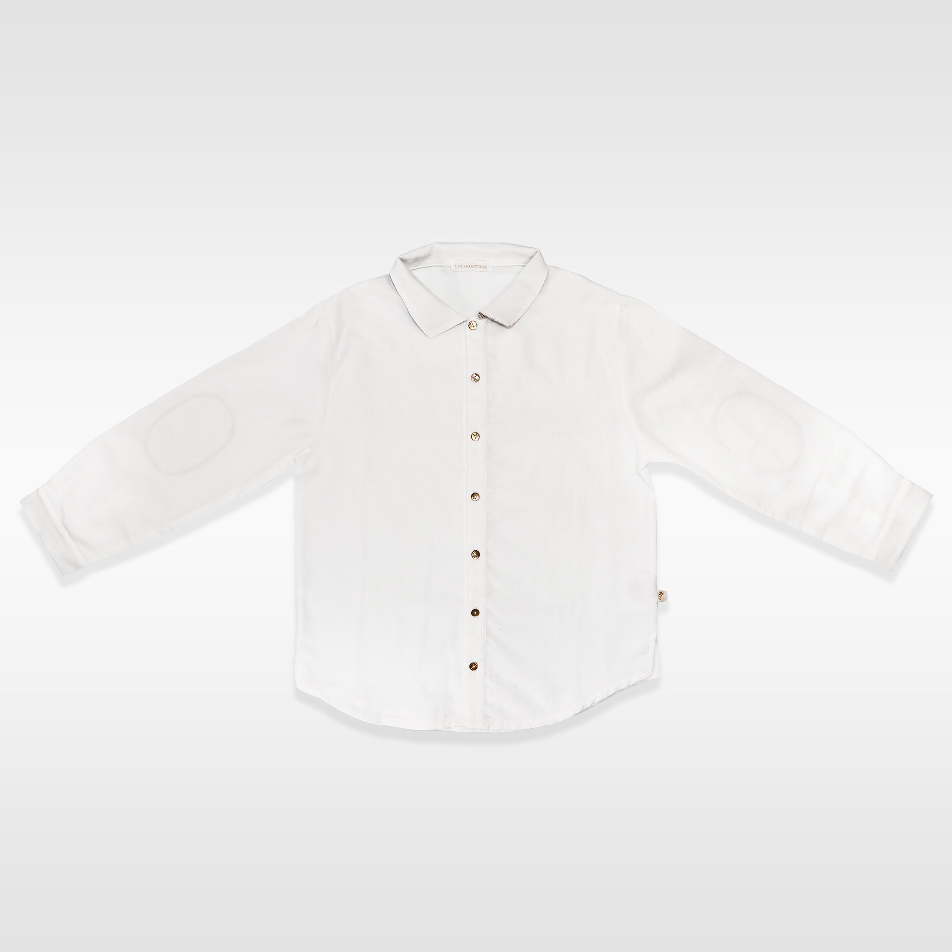 Les Enfantines Kids Calao Hornbill Knit Sweater in Ecru White
