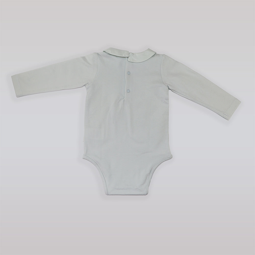 Les Enfantines Sky Blue Coucou Romper for Stylish Infants