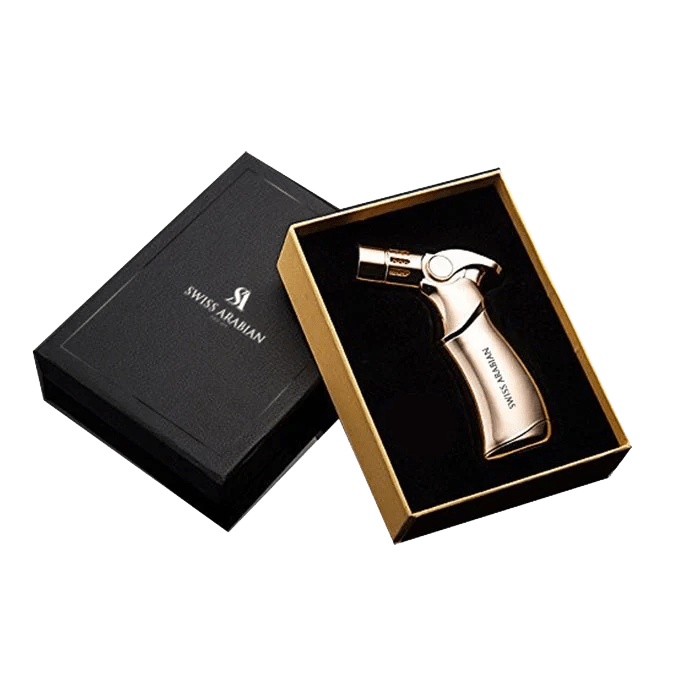 Swiss Arabian Windproof Turbo Lighter Jet Flame for Bakhoor