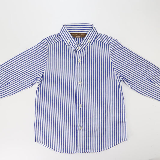 La Stupenderia Boys Camouflage Print Cotton Button Down Shirt