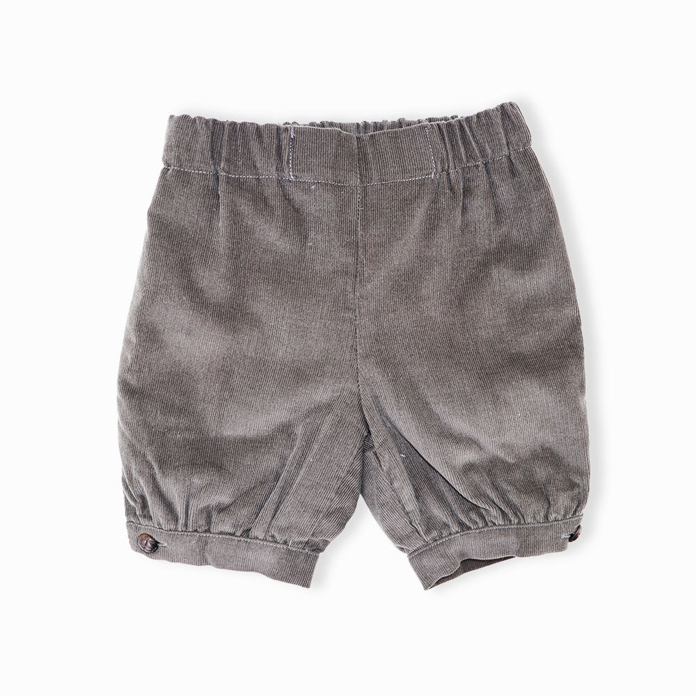 La Stupenderia Luxury Italian Baby Textured Soft White Cotton Trousers