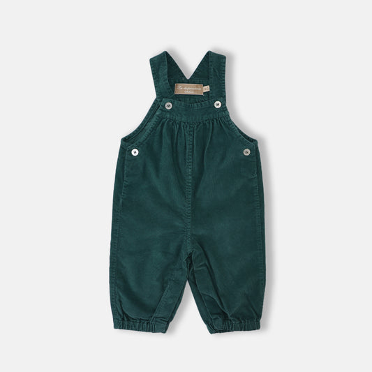 La Stupenderia Blue Cotton Salo Pette Toddler Boy Dungarees