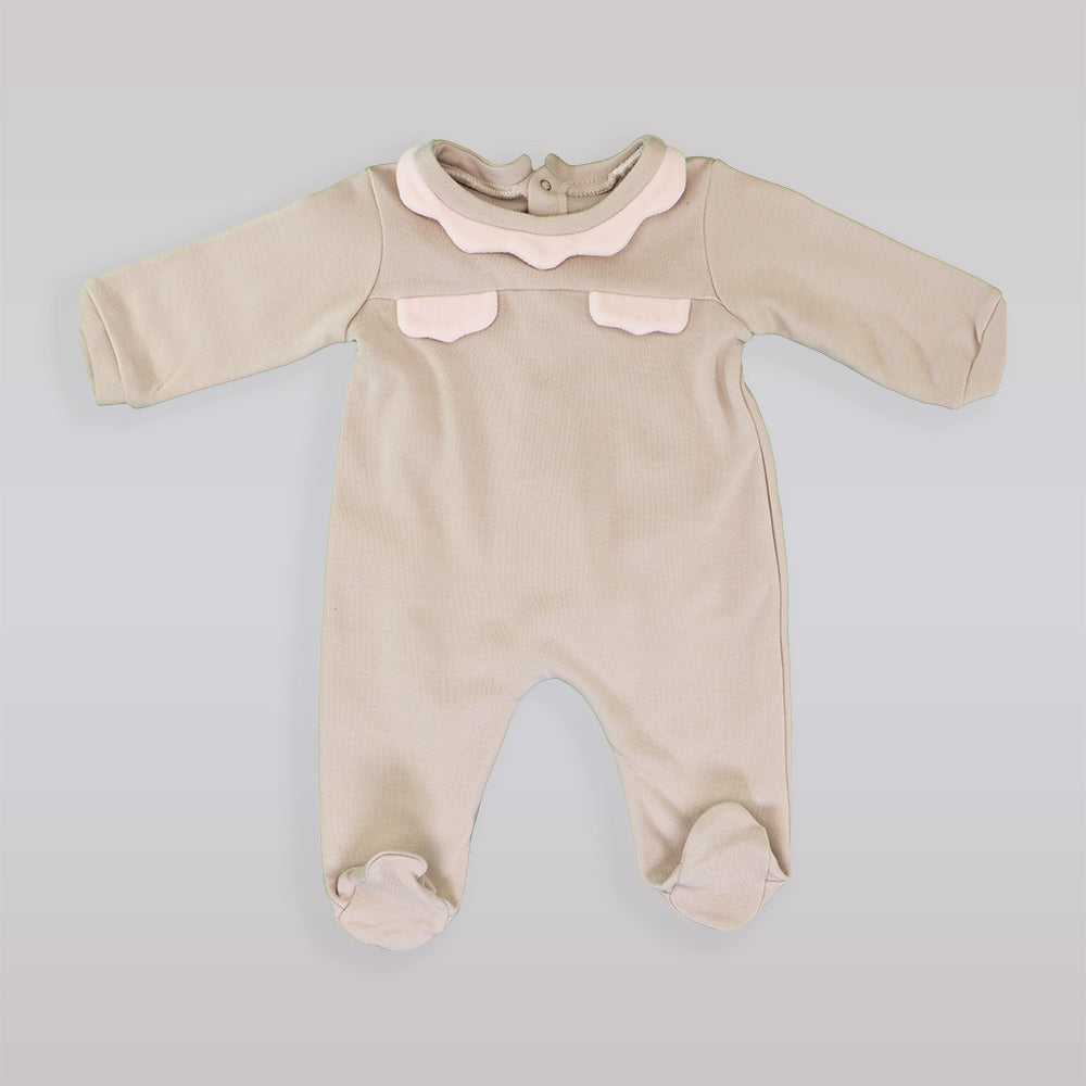 La Stupenderia Luxury Baby Boy Romper Suit with Pockets
