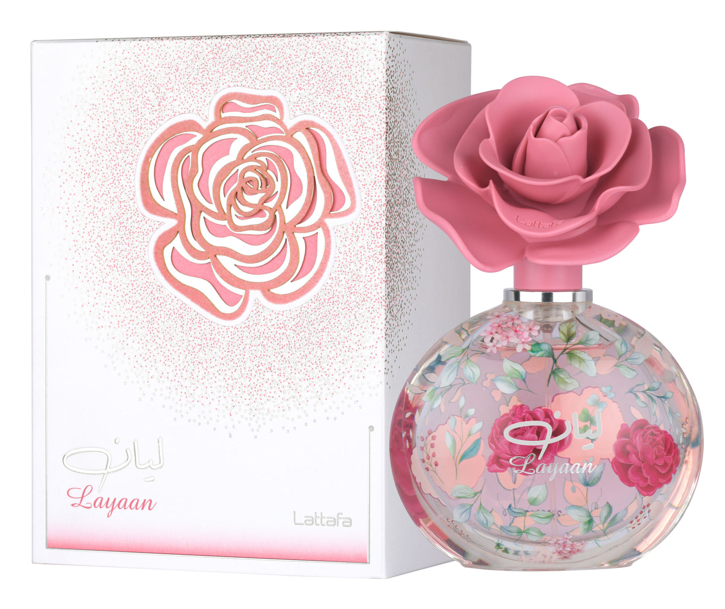 Lattafa Layaan Eau De Parfum Long Lasting Floral Fragrance 75ml