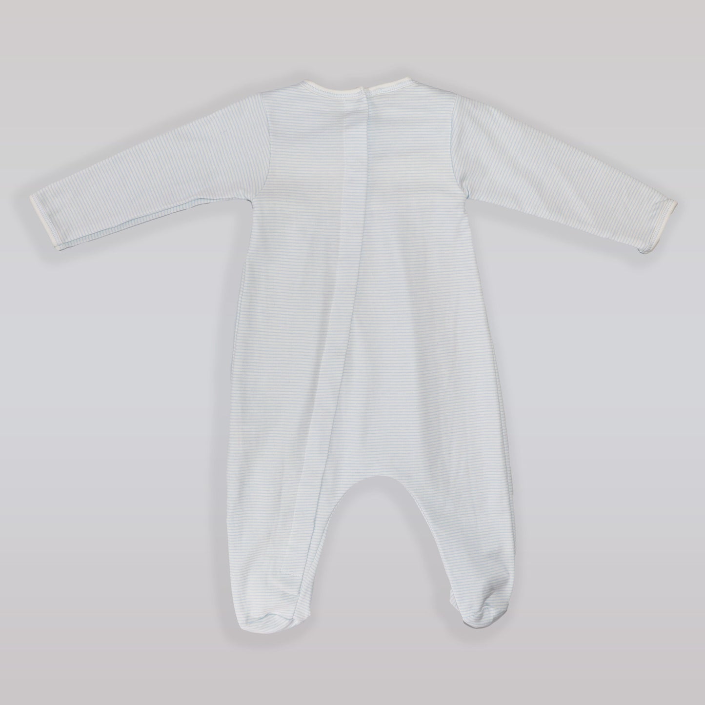 Magnolia Baby Elegant Striped Smocked Footie Pajamas for Infants