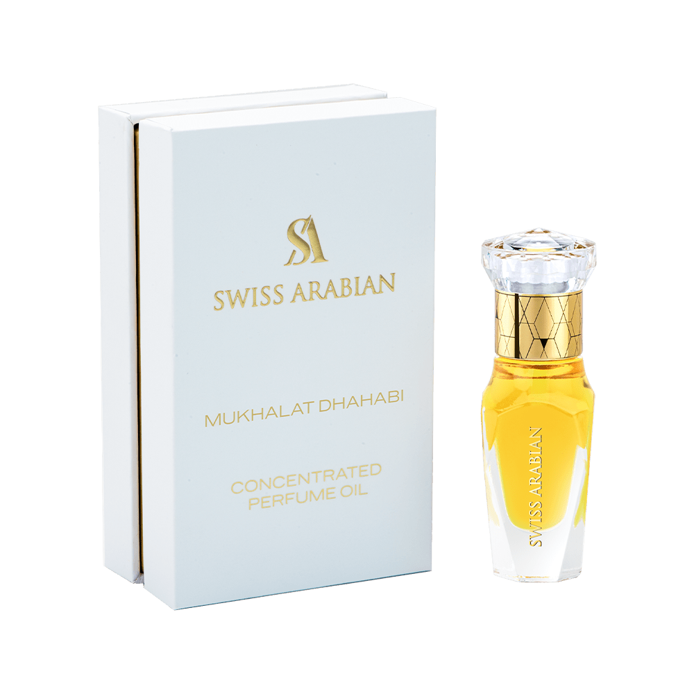 Swiss Arabian Mukhalat Dhahabi Concentrated Perfume Oil Luxury Fragrance