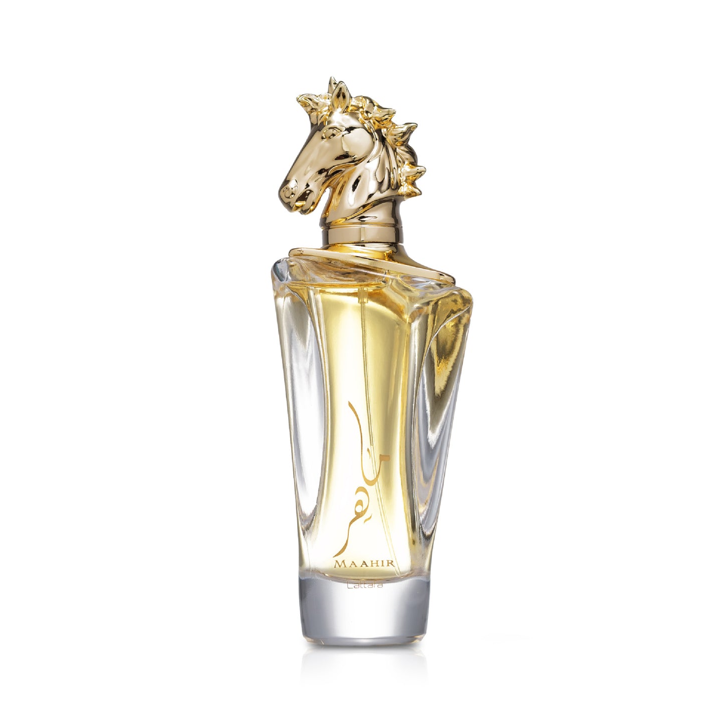 Lattafa Maahir Gold Eau De Parfum 100ml Exotic Saffron Oud Leather Scent