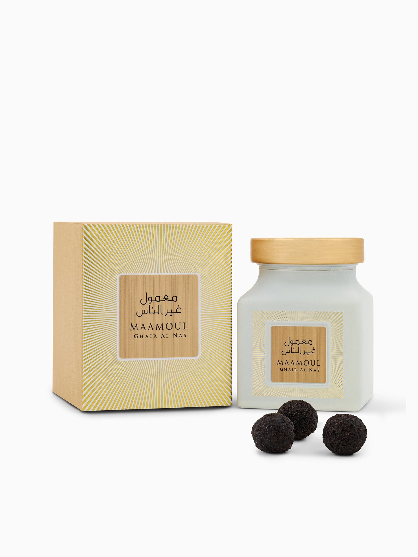 Maamoul Ghair Al Nas Luxury Arabian Incense With Ambery Woods